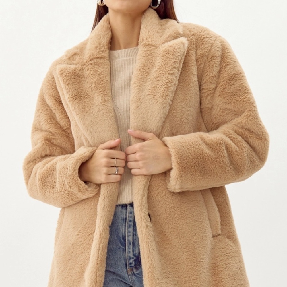 Faux Fur Coat